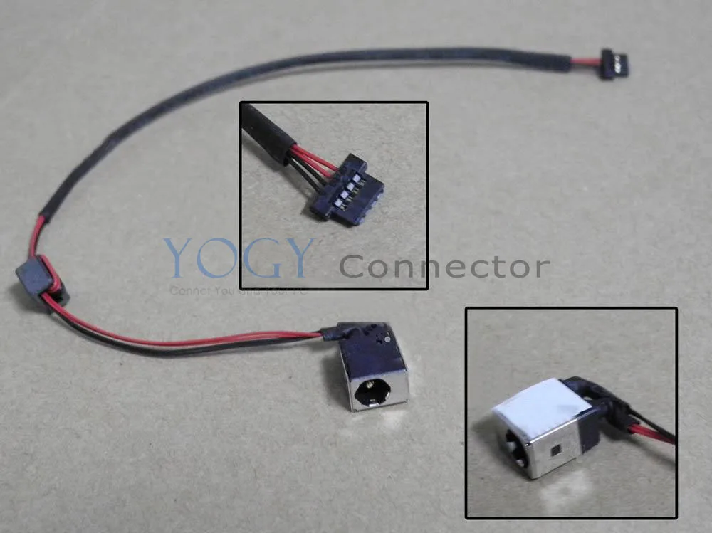 1x Новый разъем питания постоянного тока с кабельным разъемом подходит для Acer