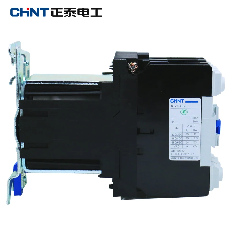 CHINT NC1-4011Z рейку контактор промышленный электрический контактор DC 24 В DC36V DC48V DC110V DC220V NC1-4011 LC1
