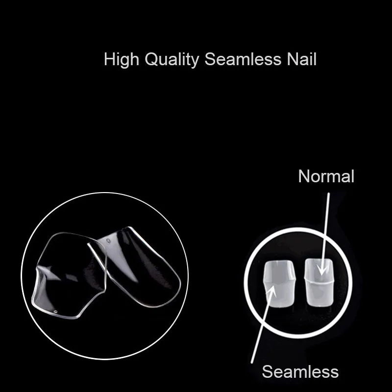 600 шт. новые профессиональные накладные ногти на гроб искусственные короткие
