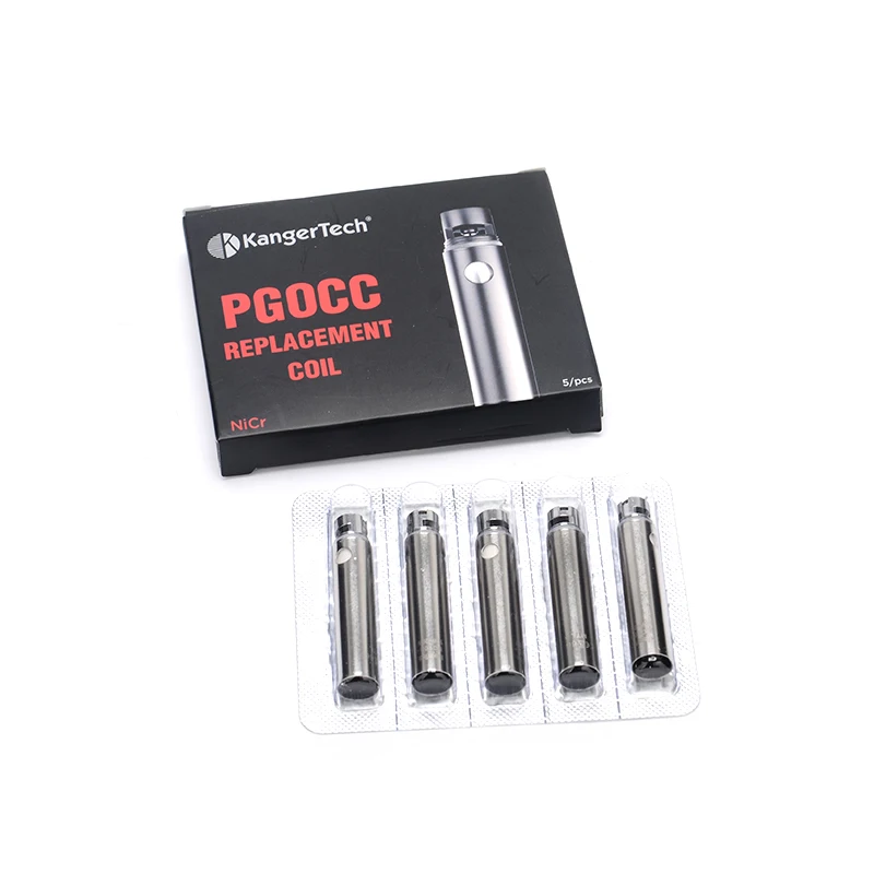 100% Оригинальный kangertech pangu Tank Coil PGOCC катушка SS316L Nicr сменная для KangerTech tank 10 шт.|tank