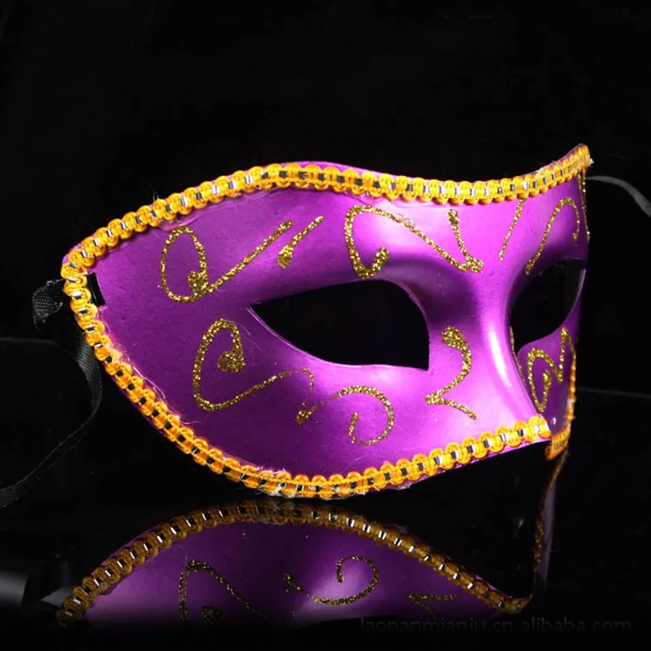 2017 Мужчины Женщины Костюм Пром Маска Венецианская Mardi Gras Партия Танец
