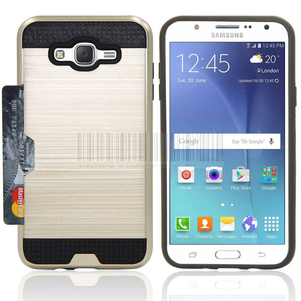 Комбинированный цветной противоударный Гибридный чехол для Samsung Galaxy J7 J700 J700F J700H |
