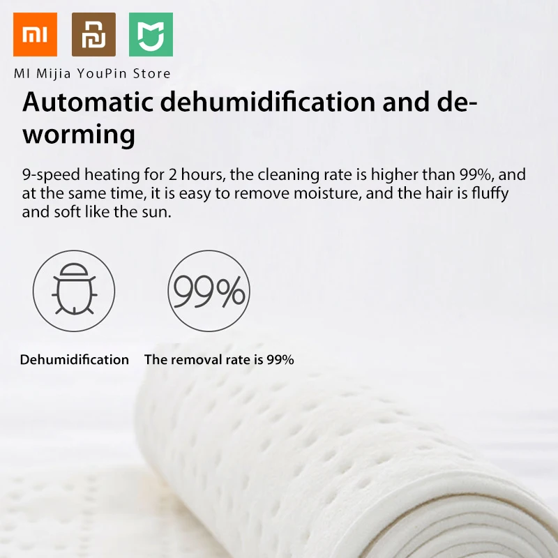 Xiaomi youpin, умное удаление клещей, электрическое одеяло, безопасность, синхронизация, интеллектуальный контроль температуры, удобная стирка для зимы