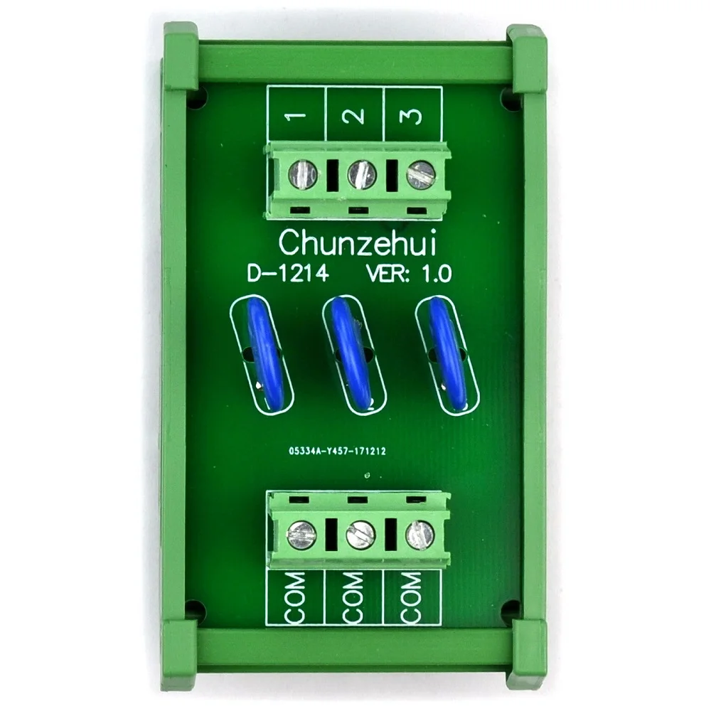 3 Каналы общий DIN Rail 150V SIOV Варистор Защита от перенапряжения ОПН модуль. |