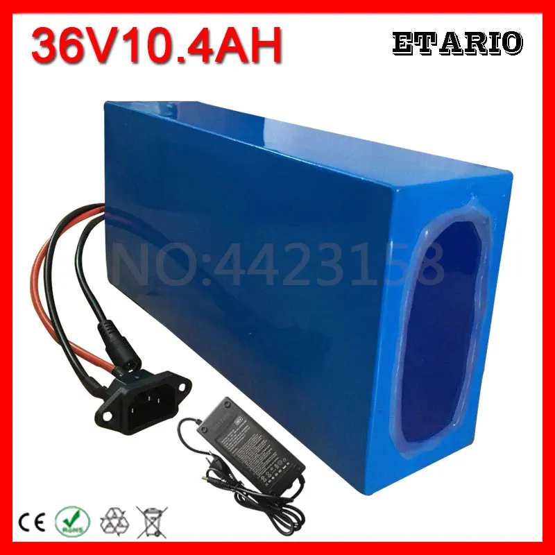 Аккумулятор для электрического велосипеда 36 В литиевая батарея 10 А · ч с зарядным