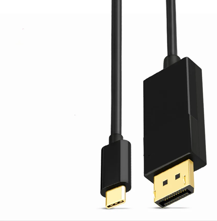 Кабель переходник USB3.1 для HDTV 1 8 м Type c папа DP поддержка видеоадаптера 4K кабель