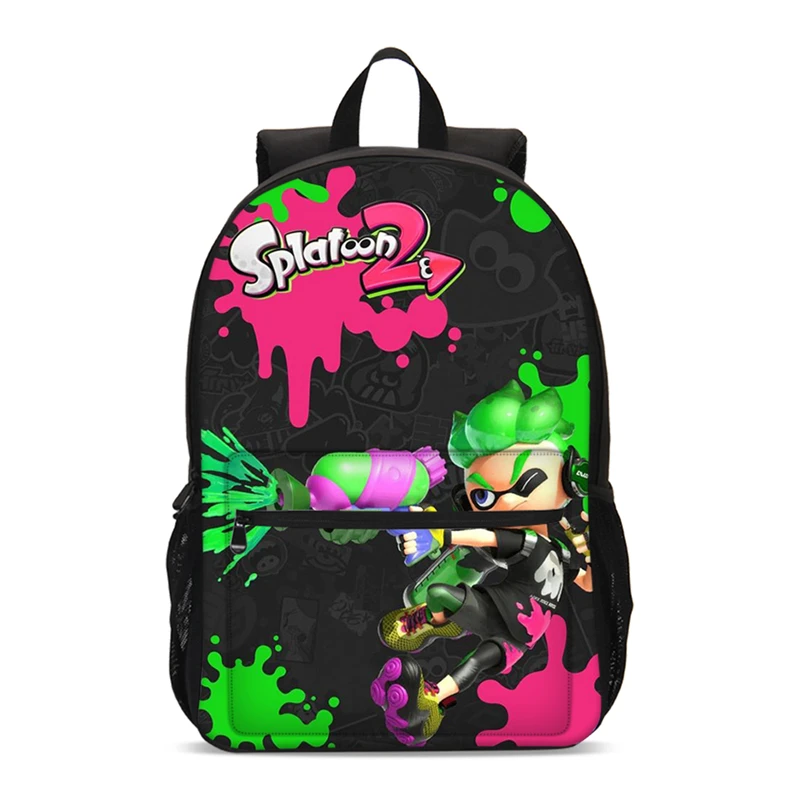VEEVANV 2019 Splatoon 2 Новые рюкзаки для девочек с 3D принтом большие сумки через плечо