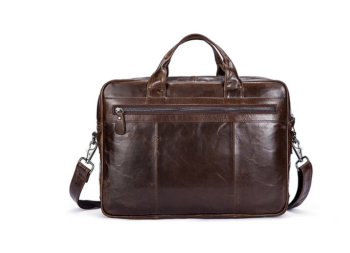 The new 2017 men business briefcase multifunctional handbag leather men's bags |