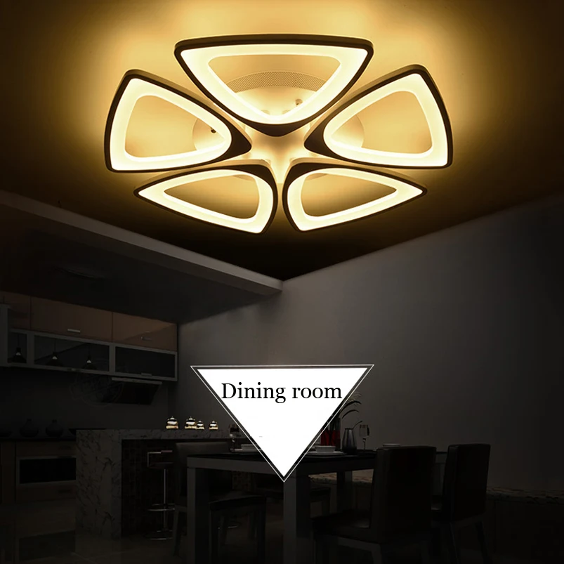 Новые акриловые светодиодные потолочные светильники для гостиной столовой