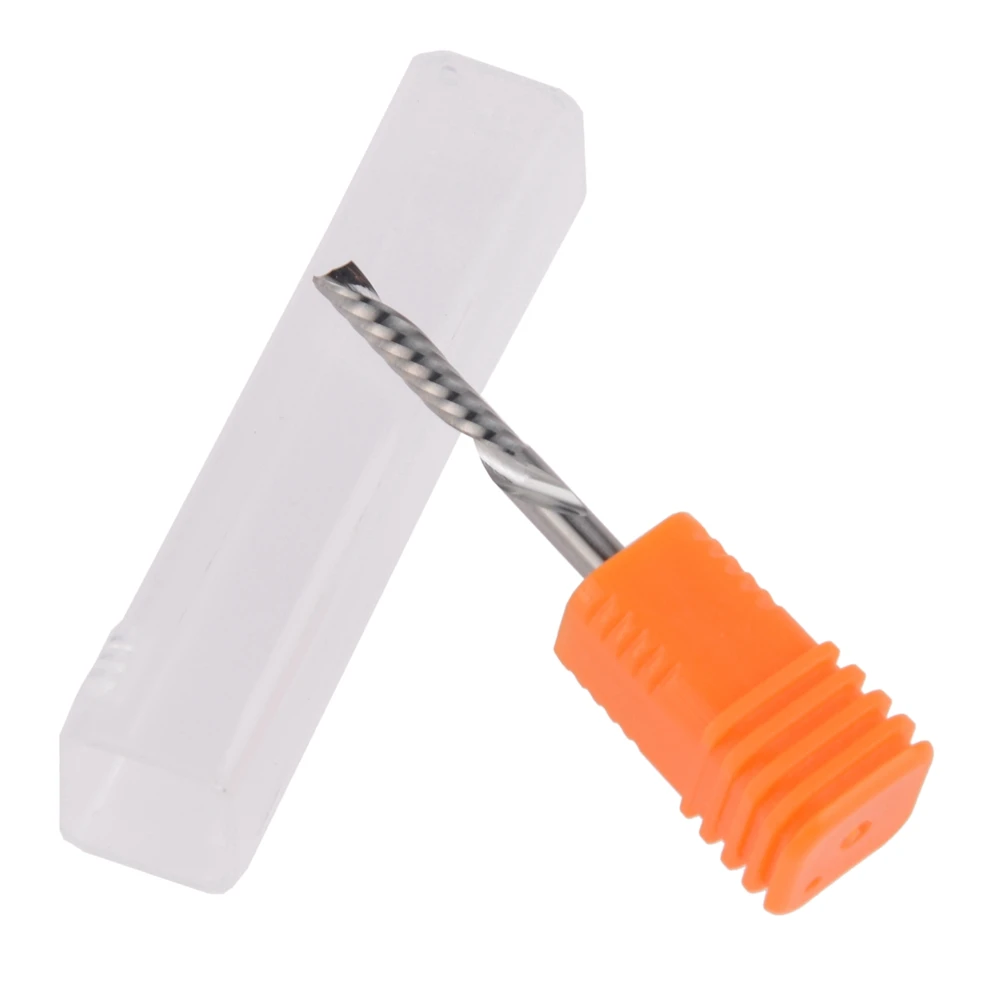 Режущие инструменты 5 шт. х17 мм левшей 1 флейта твердосплавные режущие сверла для