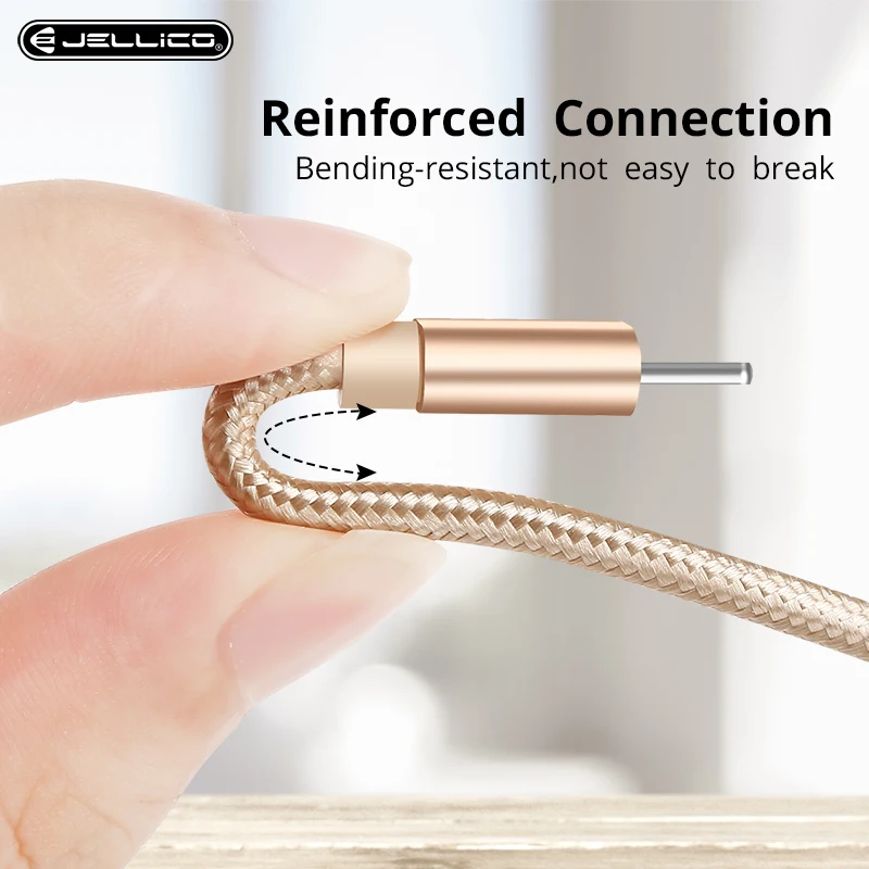 Jellico Классический USB кабель для iPhone xs max зарядное устройство передачи данных X 8 6s