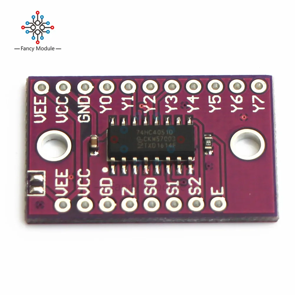 Аналоговый фотомодуль 74HC4051 для Raspberry Pi 8 канальный Mux|module|module raspberry pi |