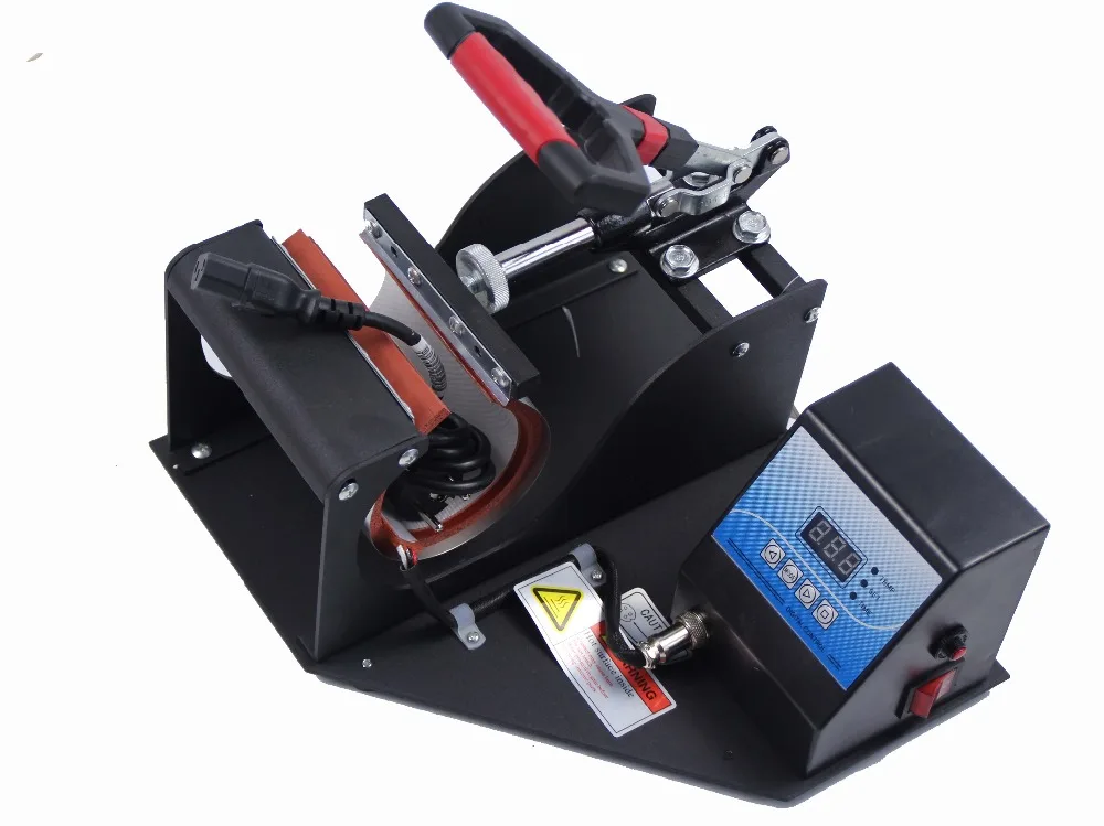 printing press plastic garlic Digital Sublimation Mug Printer combo 2 in 1 DX-092 for mug change color sublimation | Инструменты