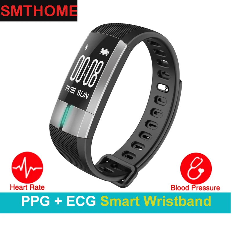 Новый ppg + ЭКГ Heart Rate Мониторы Умные браслеты G20 Приборы для измерения