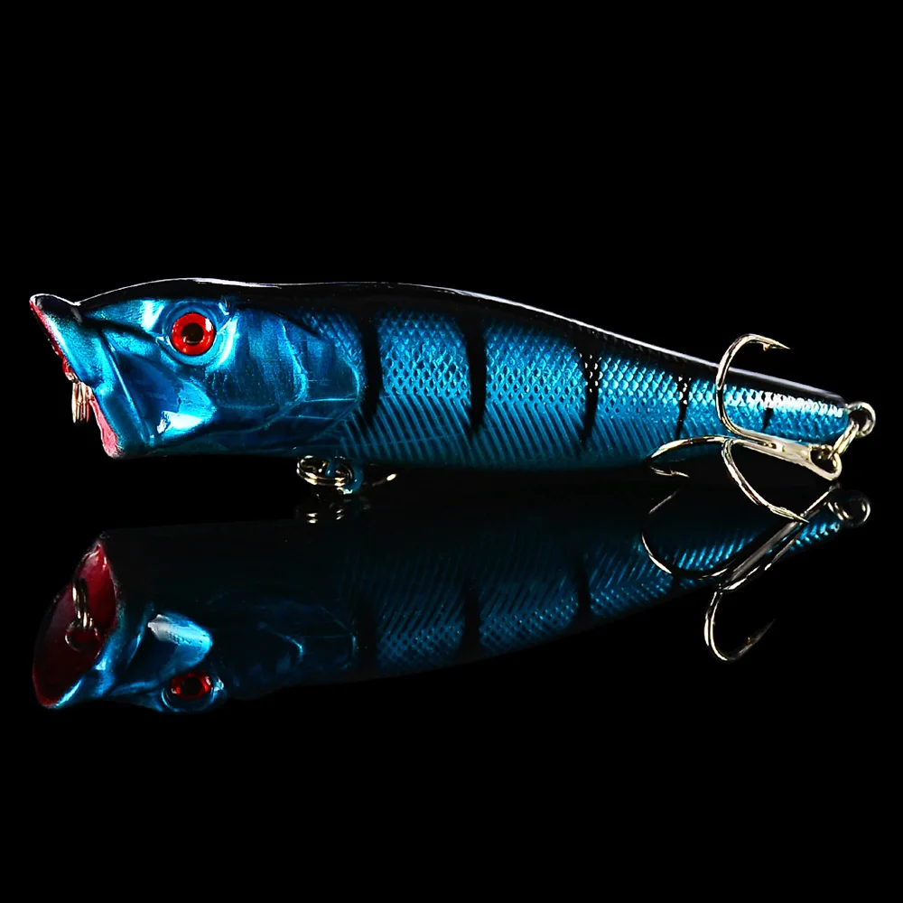 1 шт./лот 9 5 см 12 г Рыболовная Приманка Minnow жесткая приманка с 2 рыболовными