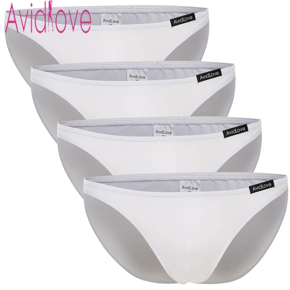 Avidlove Мужское нижнее белье сексуальные мужские трусы из ледяного шелка