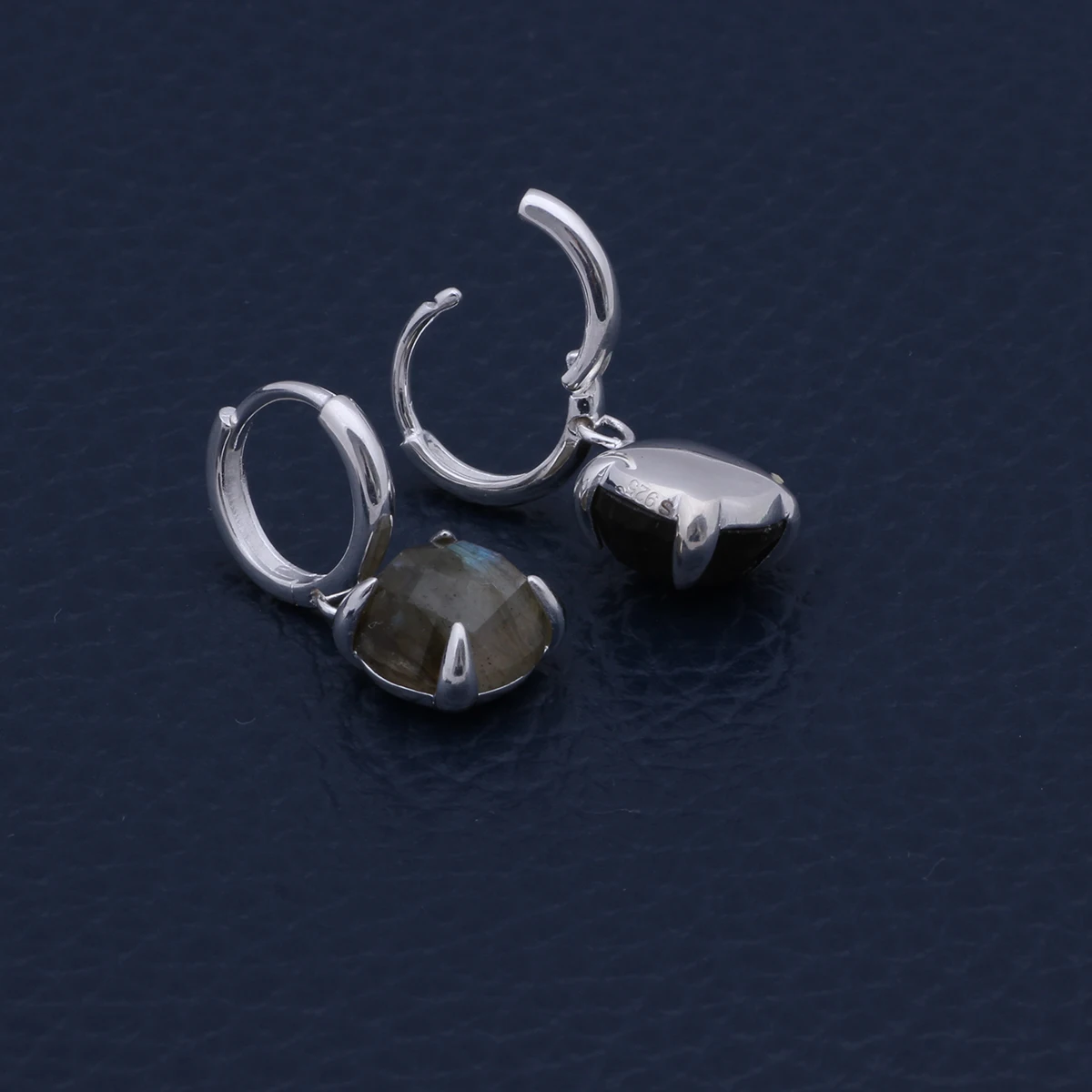 Серьги-капли из натурального Лабрадорита MetJakt, 925 пробы, серебро, модные ювелирные изделия для женщин, Винтажные Ювелирные изделия, серьги