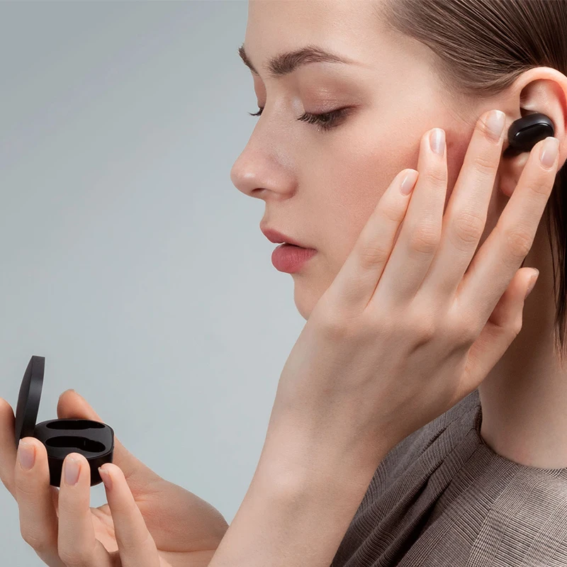 Оригинальные беспроводные наушники Xiaomi Redmi AirDots, Bluetooth 5,0, DSP, активная гарнитура с шумоподавлением TWSEJ04LS 4,1g