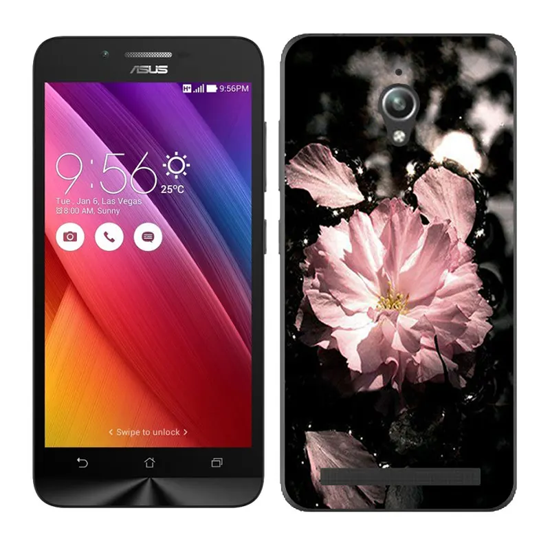 Защитный Мягкий чехол из ТПУ для ASUS Zenfone GO ZC500TG телефона 5 0 дюймов нарисованная