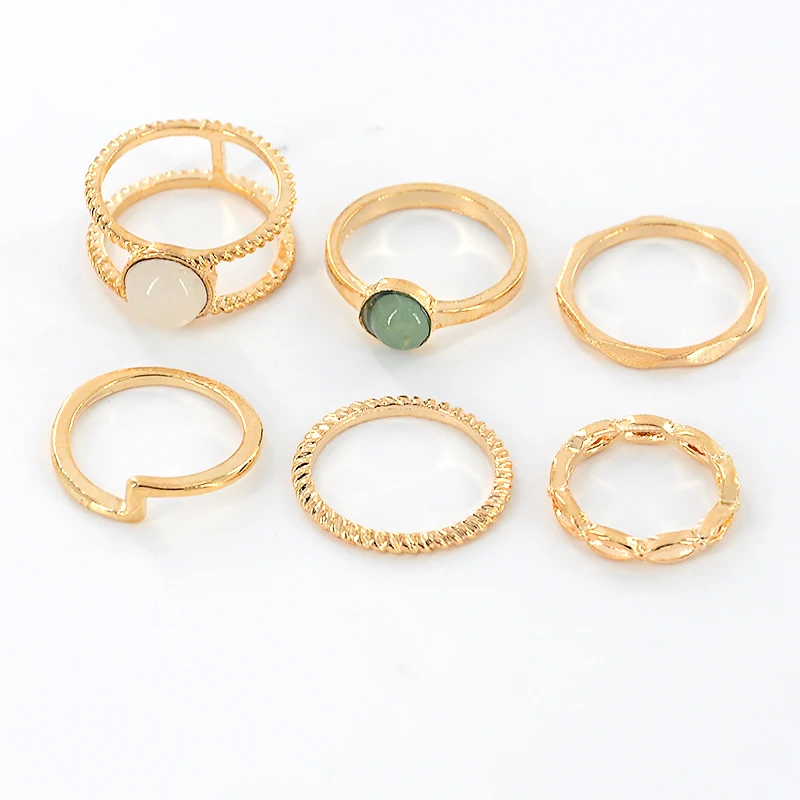 Модные аксессуары ювелирные изделия Новый палец белое кольцо из натурального