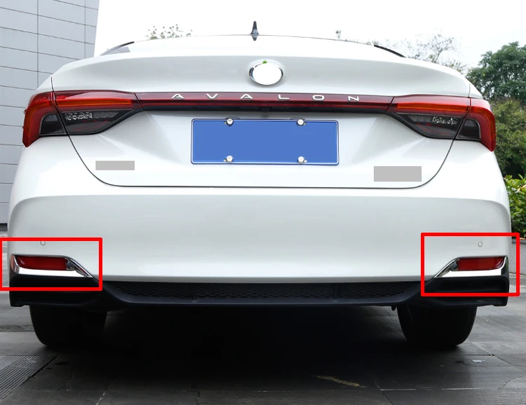 Для Toyota Avalon XX50 2018 2019 2020 ABS хромированный задний отражатель