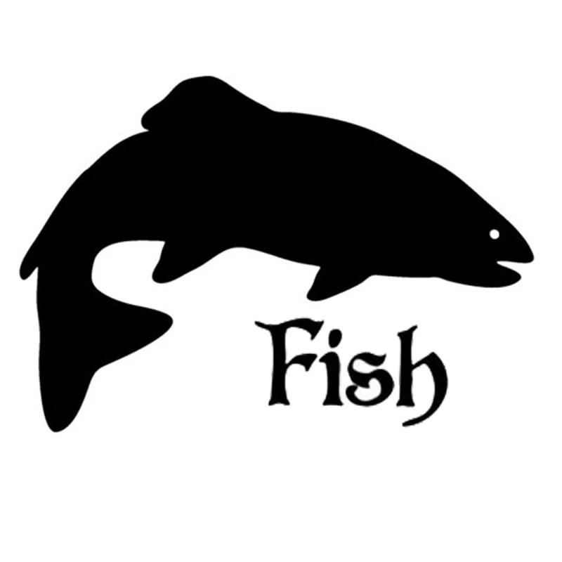 13 2 см * 6 виниловые наклейки с животными рыболовными рыбками|car accessories|fish carfish car decals