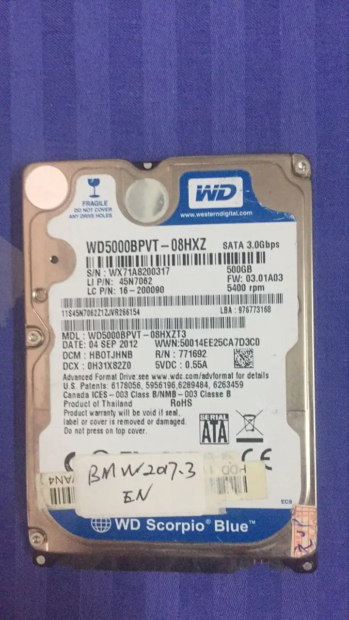 Последние 2019 для BMW ICOM новейшее программное обеспечение HDD Win7 Системы с