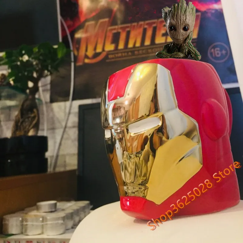 Кружка для завтрака с героями мультфильмов керамическая чашка деревом молочная