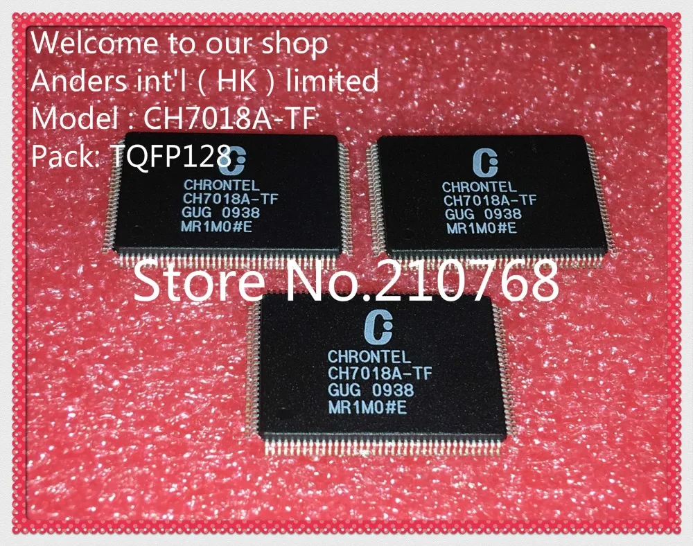 50 шт./лот CH7018A-TF CH7018A CH7018 TQFP128 | Электронные компоненты и принадлежности