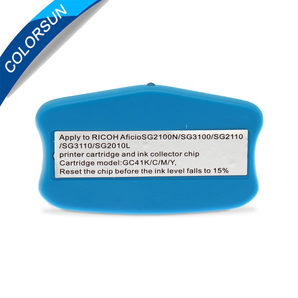 Для Ricoh GC41 чип картриджа Reseter для SG3100 SG2100 SG2010L SG2010N SG3110dnw SG3120SF SG7100 принтер GC31 сброс |