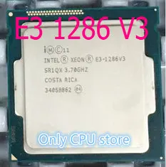 Бесплатная доставка процессор intel E3-1286 v3 четырехъядерный 3 7 ГГц LGA 1150 TDP:84 Вт E3-1286v3 E3