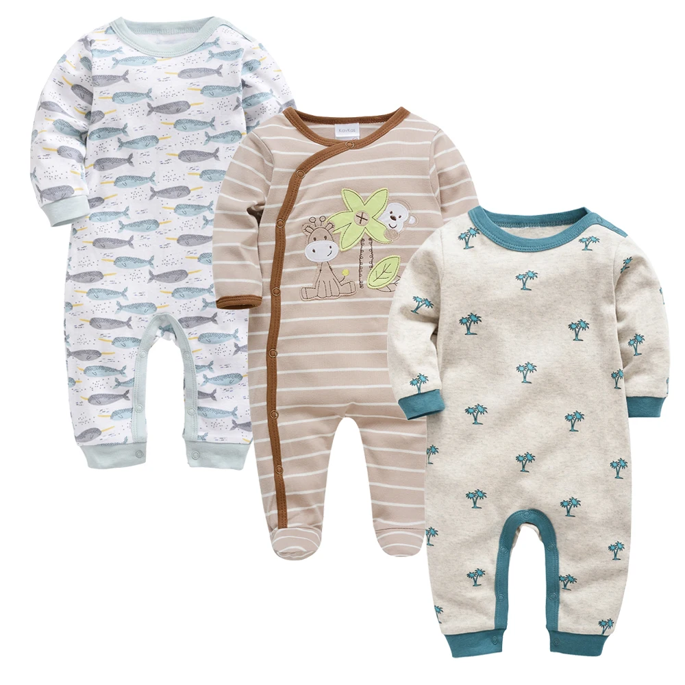 2020 2 3 шт./лот детская одежда для мальчиков и девочек осенне весенний хлопковый