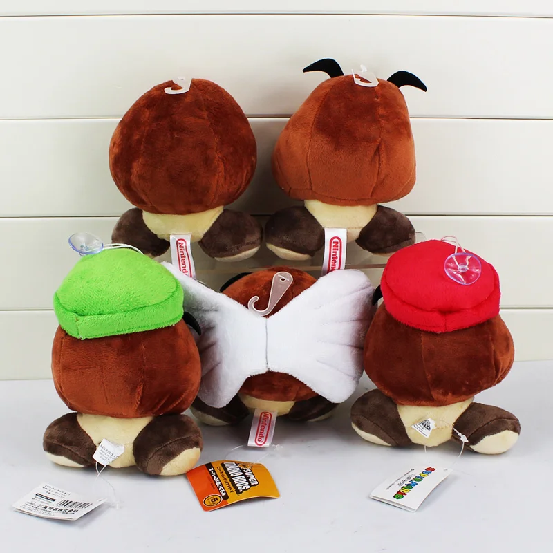Мягкая Плюшевая Кукла с шапкой 13 15 см 5 видов|mario bros plush toy|mario plushsuper mario |
