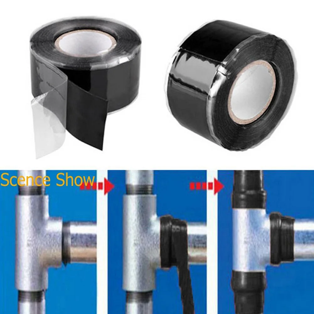 Самоклеящаяся Водонепроницаемая герметичная лента 3 м для ремонта водопроводных