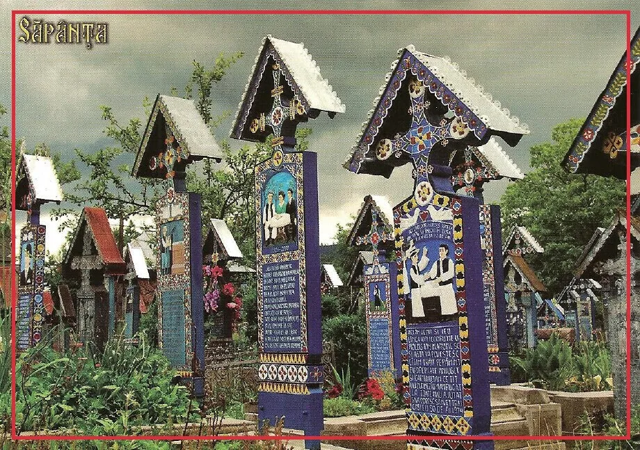 Декоративные подарочные магниты для Фото 78*54*3 мм Румыния CEMETRY открытки 20358