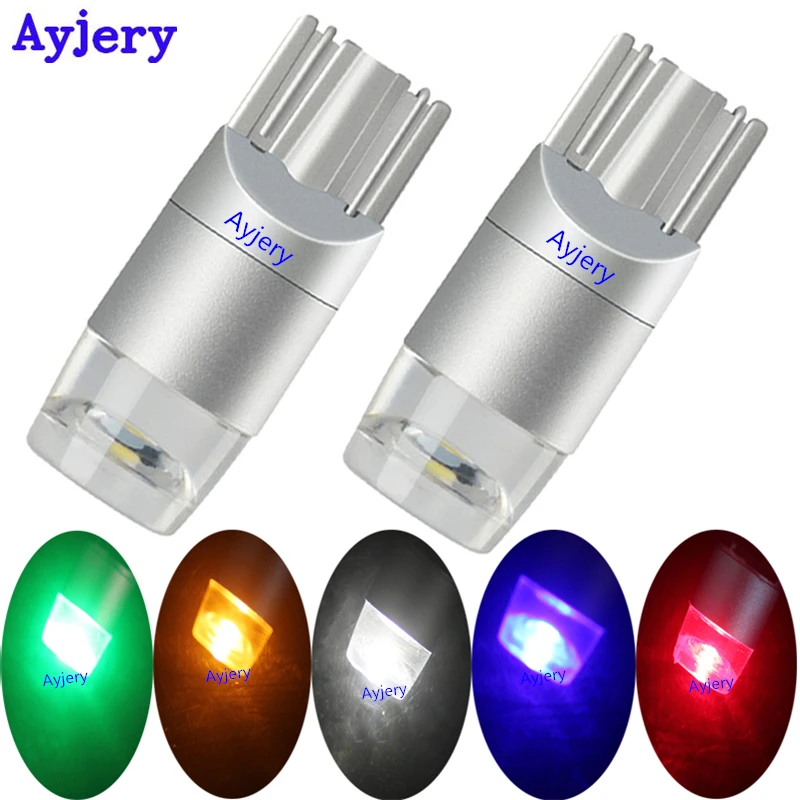 Супер яркий! 10 50 шт. 12 В T10 3030 1 SMD 194 168 W5W широкий светильник 200 люмен клиновидная