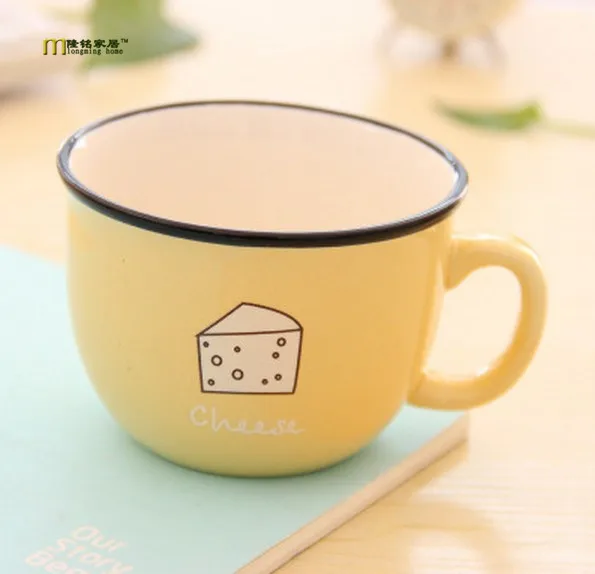 Креативная керамическая кружка для лунминга 1 шт. кофе молока завтрака милые