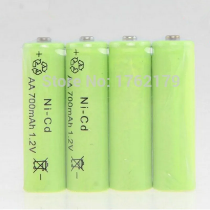 4 шт./лот перезаряжаемая батарея для наружного желоба сада газона 1 2 В 700 мАч