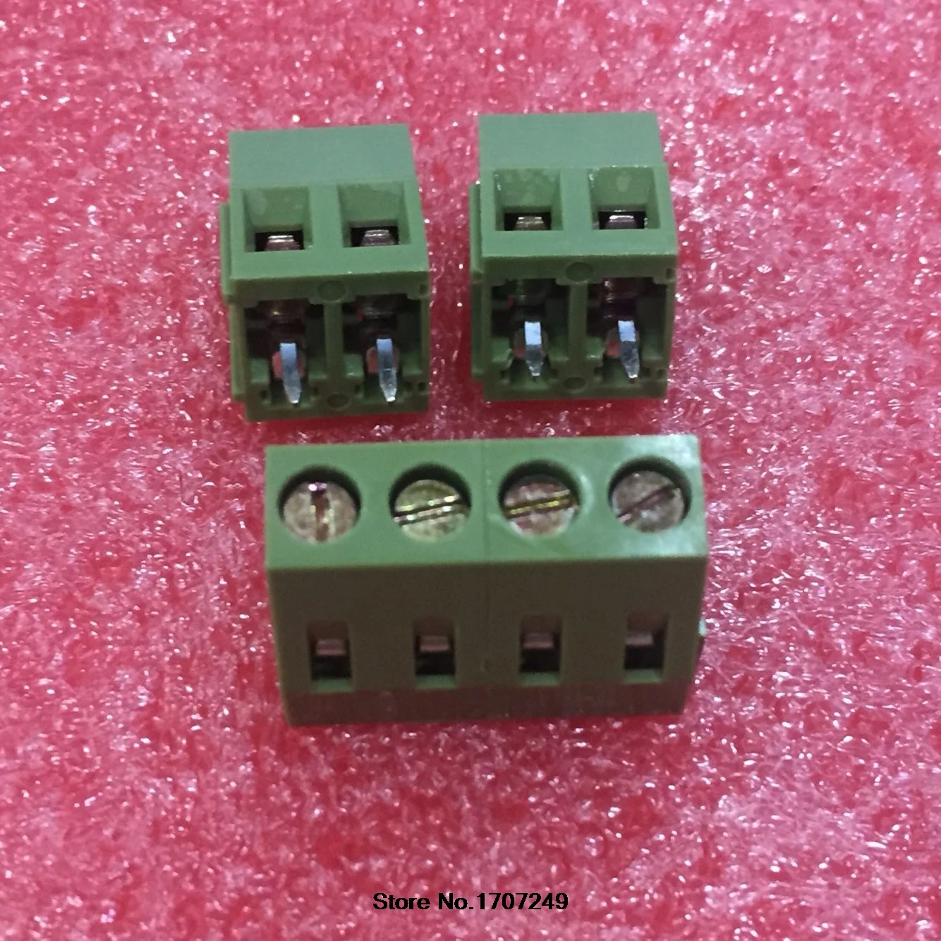 500 шт. KF128 5.08 2P 2Pin 5 08 мм Высокое качество экологические медные ножки PCB Клеммная