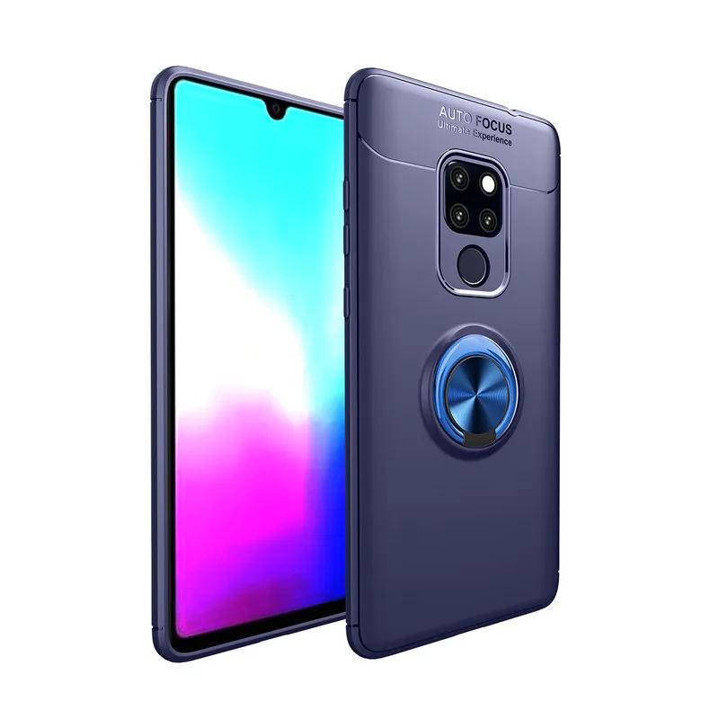 Для huawei mate 20 Pro чехол mate 20 Pro Бизнес с кольцом для пальцев магнетизм держатель телефона задняя крышка для huawei mate 20X Coque