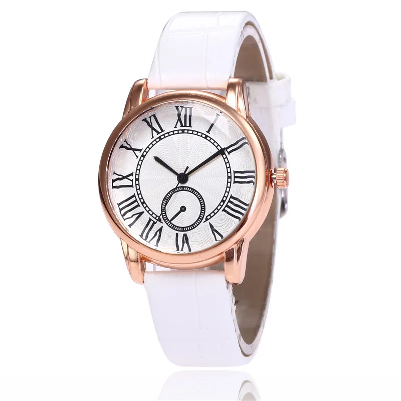 

New 55 Women Watch Exquisite Quartz Ladies Watches Montre Femme Waterproof Leather Female Clock Reloj Mujer Horloges Vrouwen