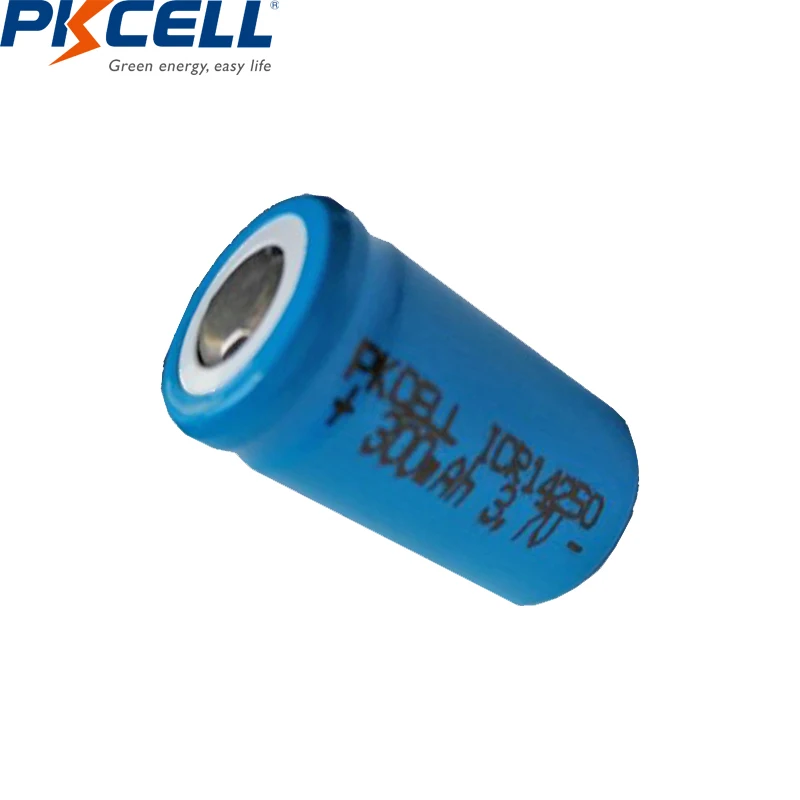 5 шт ICR14250 1/2AA 300mah литиевая батарея 14250 3,7 v литий-ионная аккумуляторная батарея для лазерного прицела