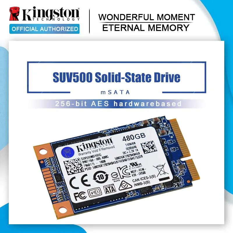 Внутренний твердотельный накопитель Kingston UV500 SSD mSATA 120 ГБ 240 hdd 480 SATA 3 жесткий диск HD