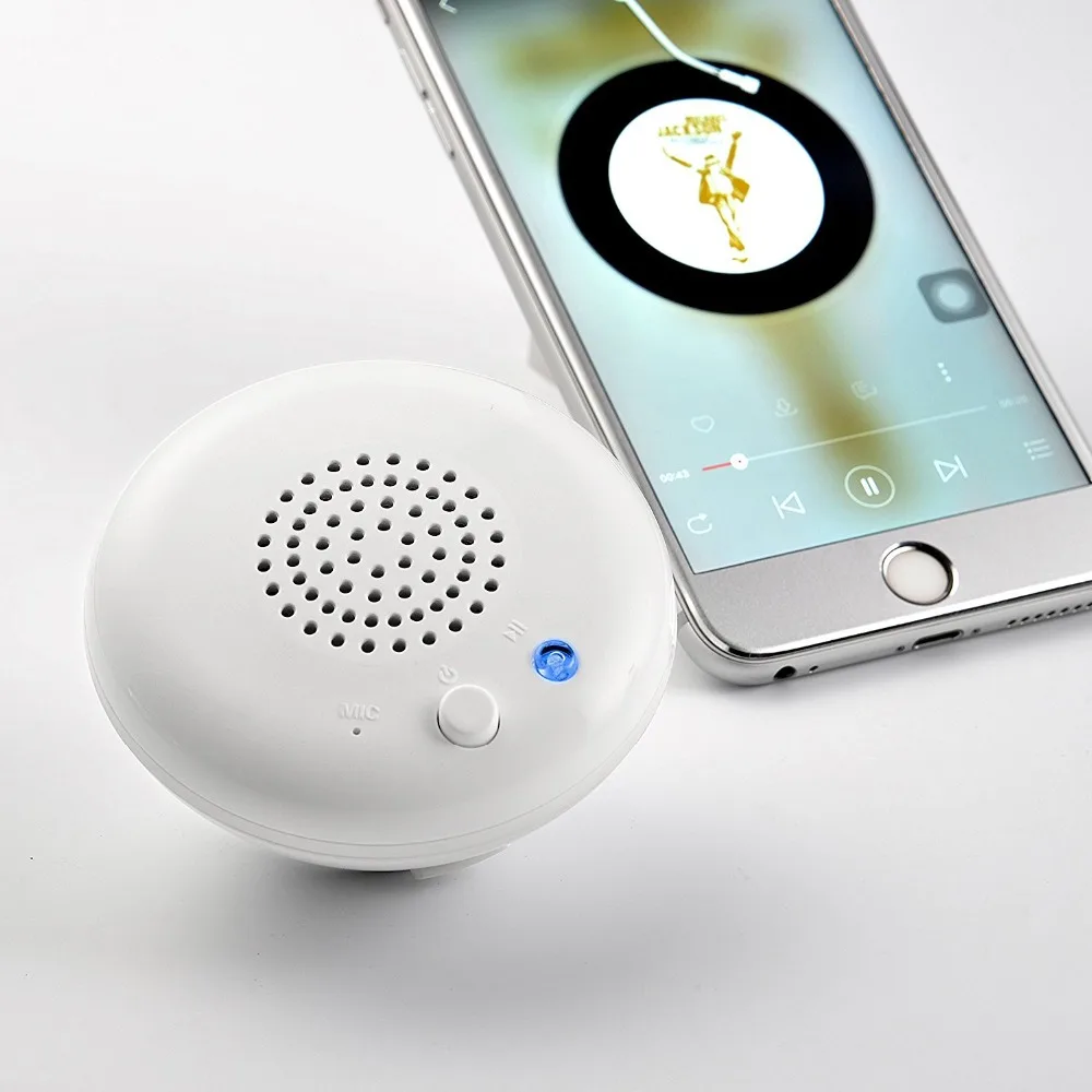 Bluetooth беспроводной динамик душевая головка с хромированной поверхностью |