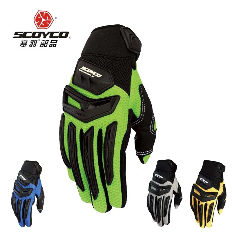 Новинка лета 2019 мотоциклетные перчатки SCOYCO для езды по бездорожью одежда на