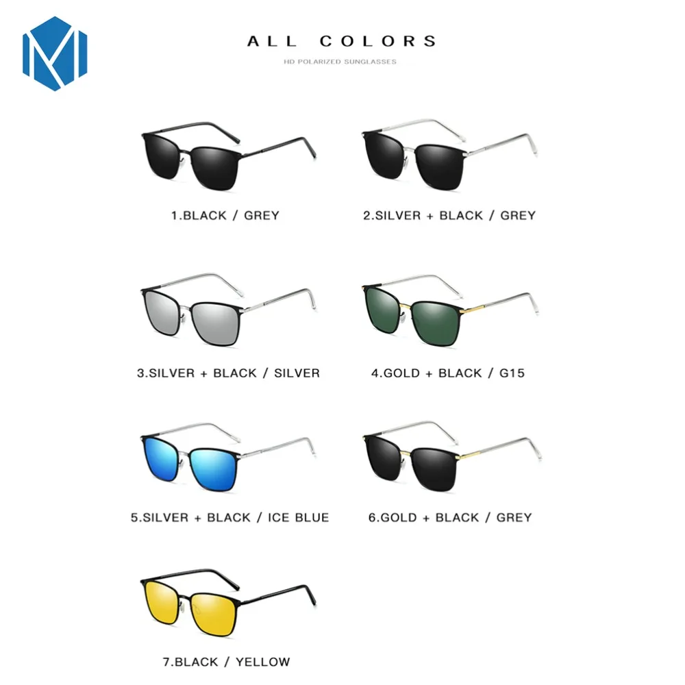 Популярные мужские солнцезащитные очки 2020 поляризационные модные с