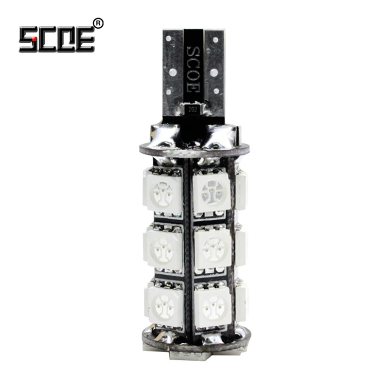 SCOE T15 W16W DC12V 22SMD 5050LED автомобильный Стайлинг дополнительные стоп сигналы источник