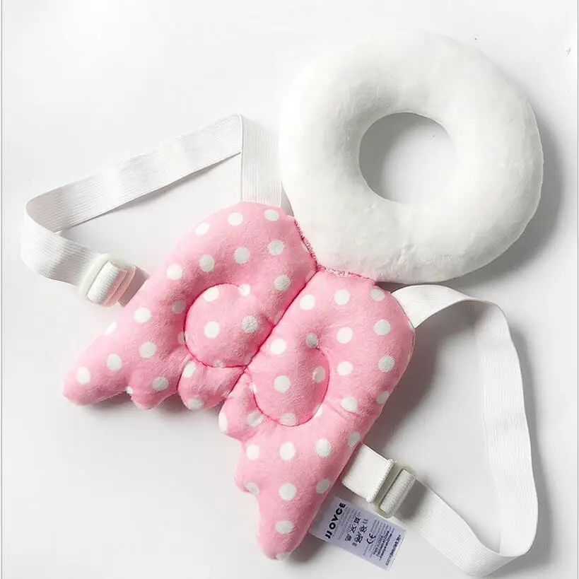 pink dot Детская Милая подушка, подушка для защиты головы, крылья ангела, защита шеи, защита от падения, подушка, детский подголовник - Цвет: pink dot