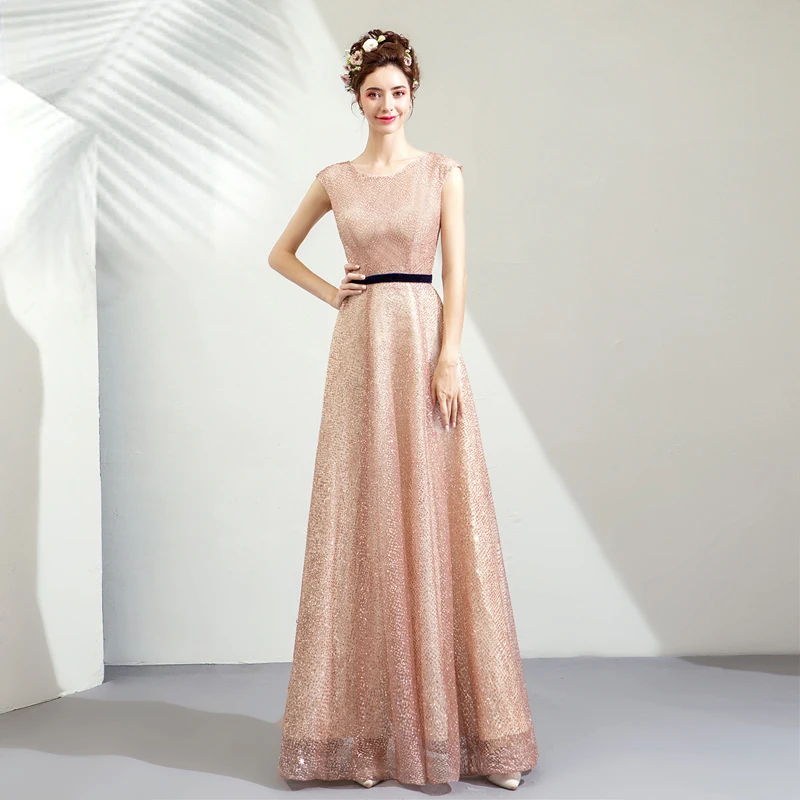 Ruthshen Светоотражающие платье платья для выпускного вечера Vestido Fiesta праздничные 2019