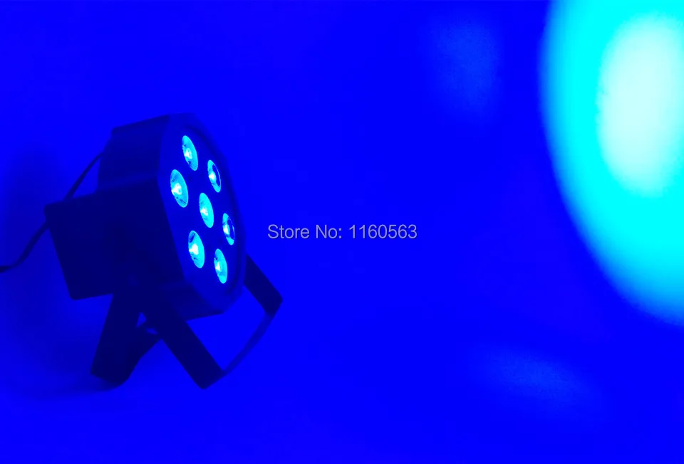 Светодиодный прожектор CREE тонкий 7 каналов DMX 3/7 | Лампы и освещение